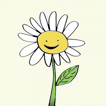 Cómo dibujar una margarita. Dibujos de flores para niños