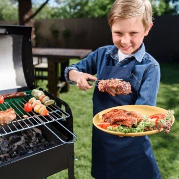 Cómo hacer una barcacoa saludable para los niños