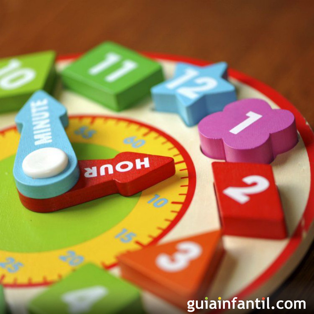 juguete para aprender las horas