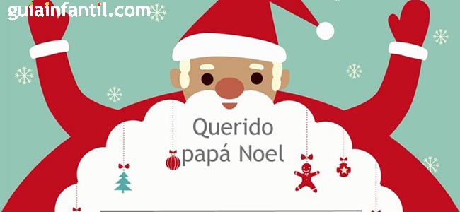 segundo modelo de carta para papá noel