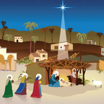 Noche de las nanas. Poemas cortos de Navidad para jugar con los niños