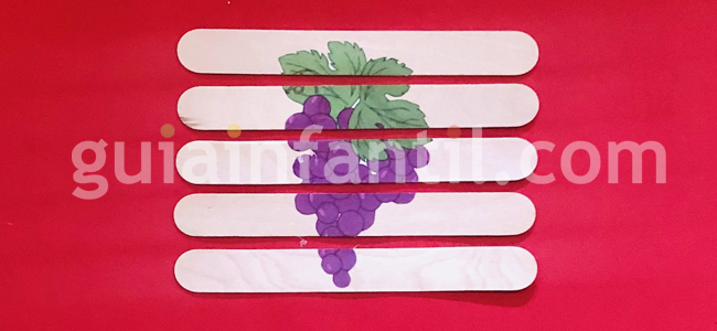 Un juego o puzle diy para los niños