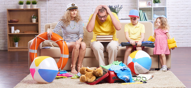 Cómo hacer la maleta de los niños y que entre todo