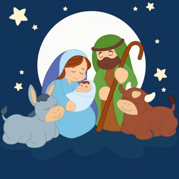 Se han enterado en la luna - Poema navideño con rimas para niños