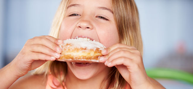 Alimentos no recomendados para niños con sobrepeso