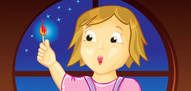 cuento de la niña y el fósforo