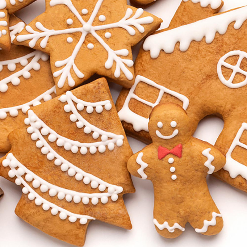 Ideas para decorar galletas de jengibre navideñas