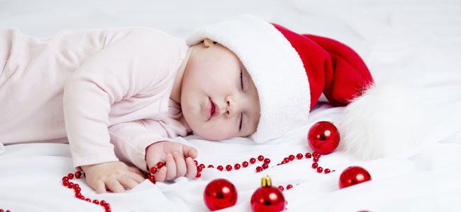 bebé nacido en navidad