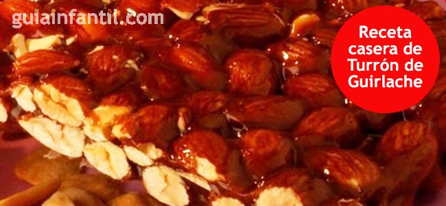 Receta casera de turrón de guirlache