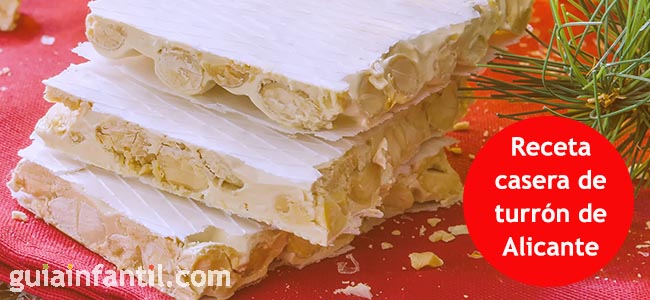 receta de turrón de Alicante