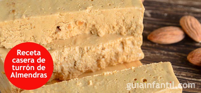 turrón casero de almendras