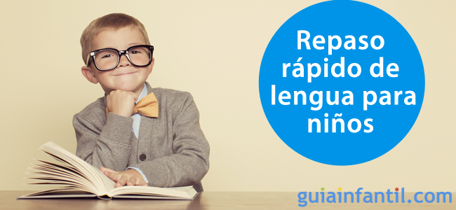Repaso de lengua para hacer con los niños