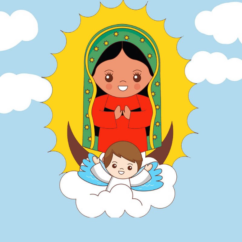 Antecedentes iconográficos de la imagen de la Virgen de Guadalupe