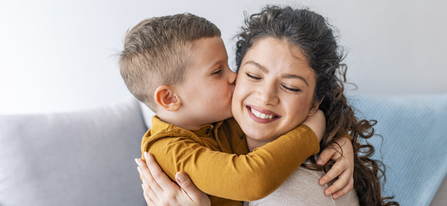 los valores para los niños: dar y recibir