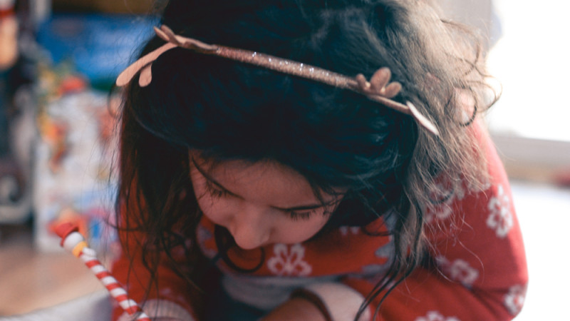 Dictado corto y divertido de Navidad para niños con la letra H