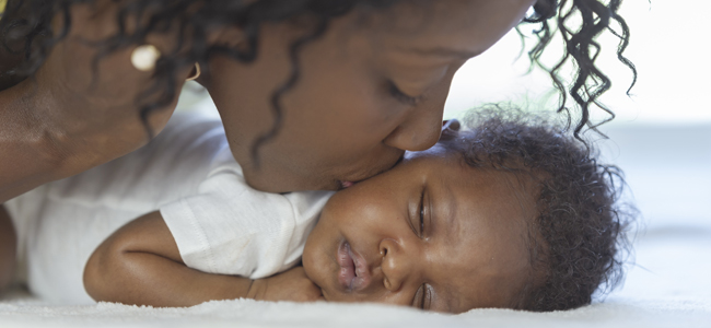dormir con un bebé