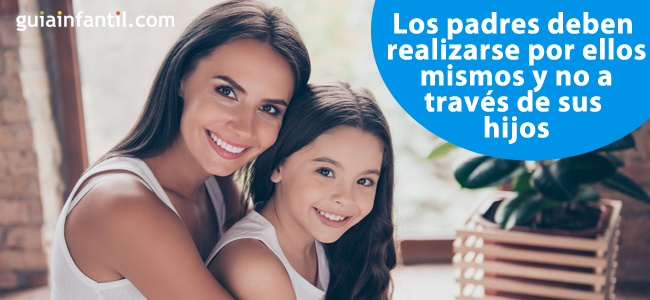 padres realizar por ellos mismos, no a través de sus hijos
