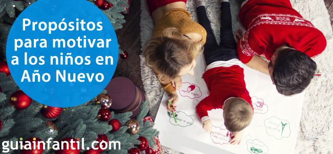 Cómo motivar a los niños en el año nuevo
