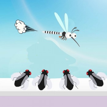 El mosquito. Poema para niños de 6 estrofas con actividades educativas