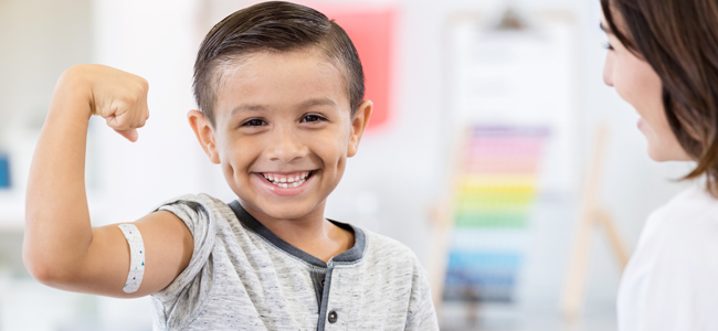 la vacuna contra la gripe en niños