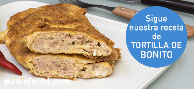 omelete o tortilla de bonito