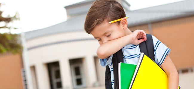 Qué hacer si los niños se ponen malos y no pueden ir a la escuela