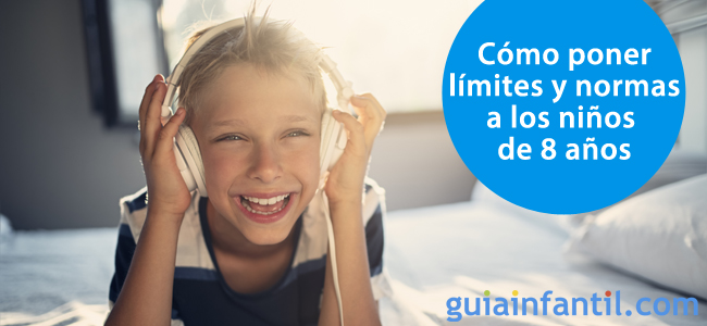 Consejos para poner normas a los niños de 8 años