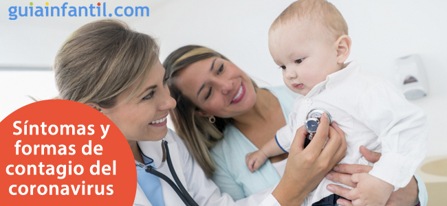 Formas de contagio del coronavirus en bebés y niños