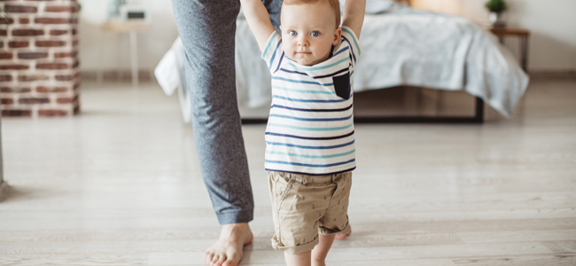 qué hacer cuando el niño empieza a andar