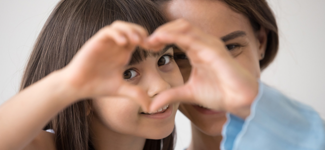 niño que se siente amado