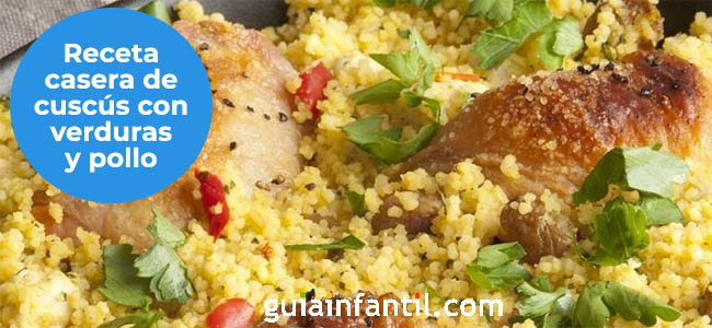 receta fácil de cuscus con pollo y verduras