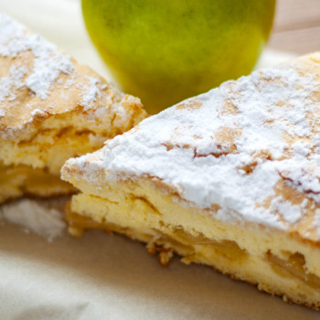 Bizcocho de manzana con yogur
