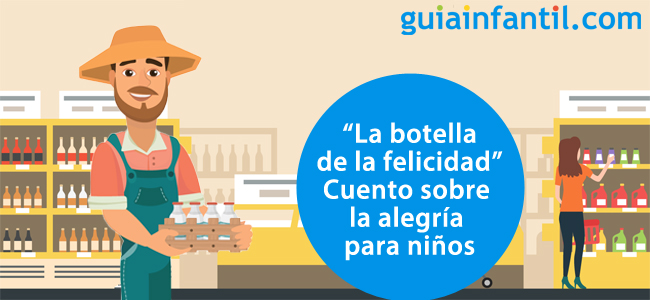 cuento de la botella de la felicidad
