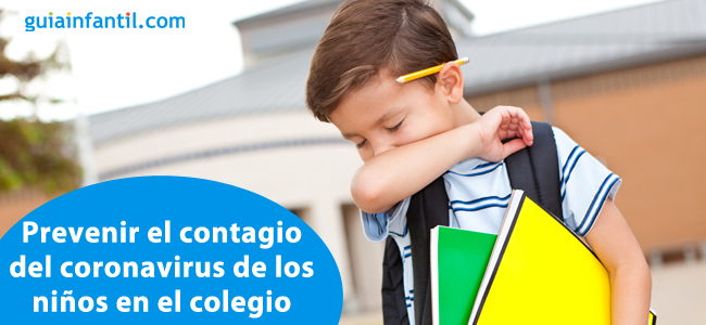coronavirus en el colegio de los niños