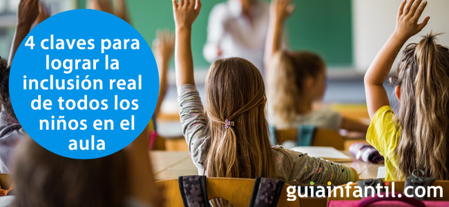 La inclusión real de los niños en el aula
