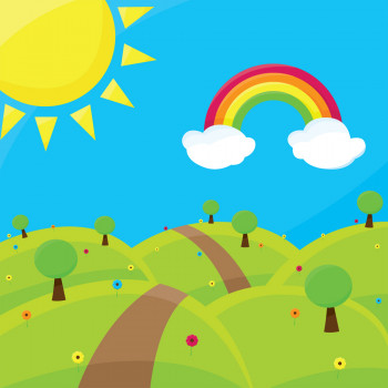 Más bello no puede estar. Lindo poema corto para niños sobre el campo