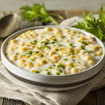 Crema de. maíz en granos