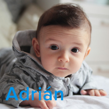 Días del santo Adrián, 9 de enero y 5 de marzo. Nombres de niño