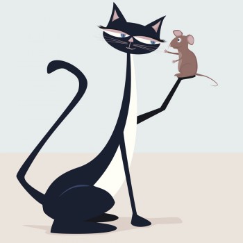 El ratón atrapado. Cuento para niños sobre la ayuda al prójimo