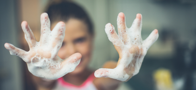 pasos para lavarse correctamente las manos