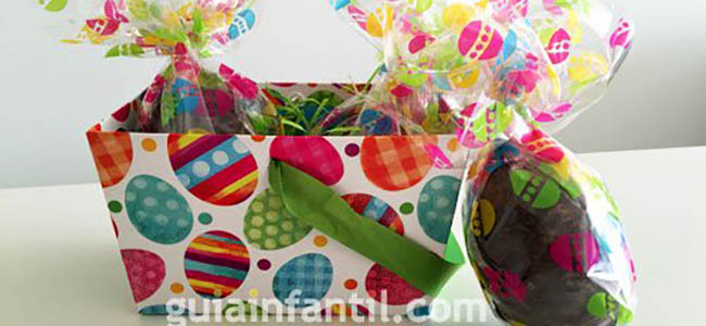 huevos de pascua de chocolate