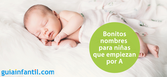 Nombres para niñas con letra A