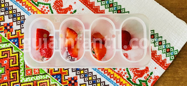 Polos de helado. Paso 2