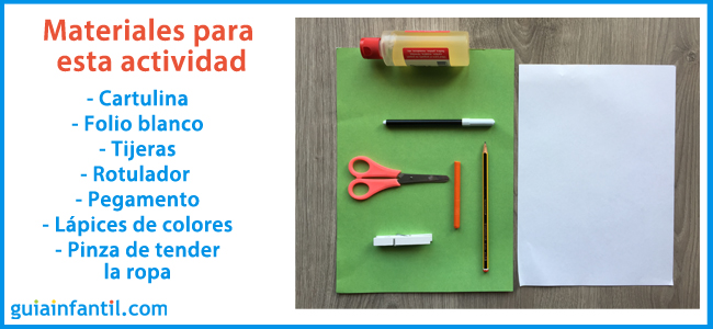 Materiales para este juego de las emociones