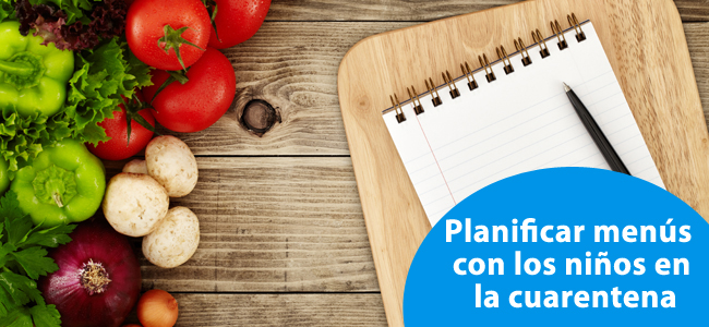 planificar menús cuarentena