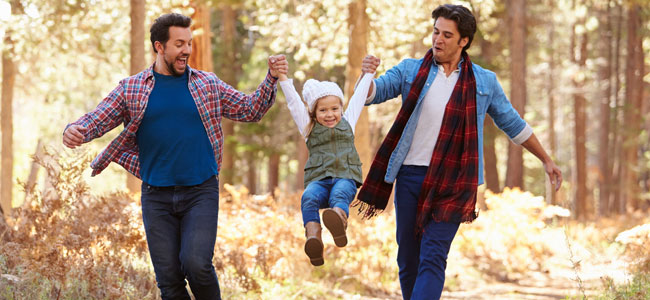 Hijos que tienen dos papás o dos mamás