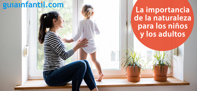 La naturaleza y los niños