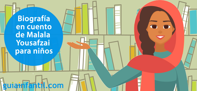 La biografía en cuento de Malala para niños