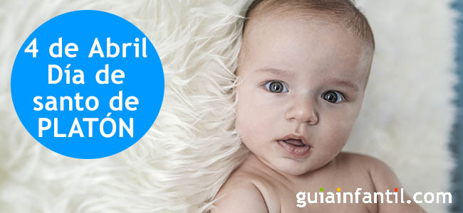 4 de abril. Día de santo de Platón