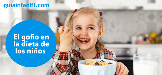 el gofio en la dieta de los niños